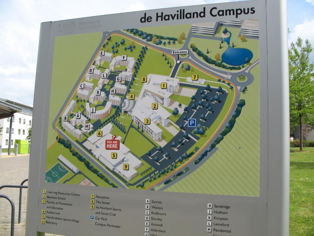 De Havilland Campus Map Programs > Center For International Education